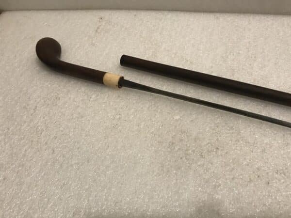 Gentleman’s walking stick sword stick Antique Miscellaneous 7