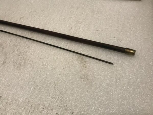 Gentleman’s walking stick sword stick Antique Miscellaneous 8