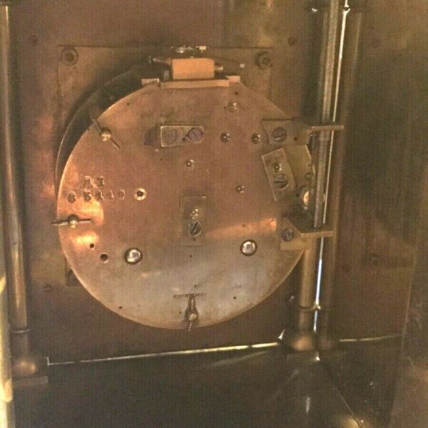 Large Lantern clock, two train French mechanical movement Antique Clocks 9