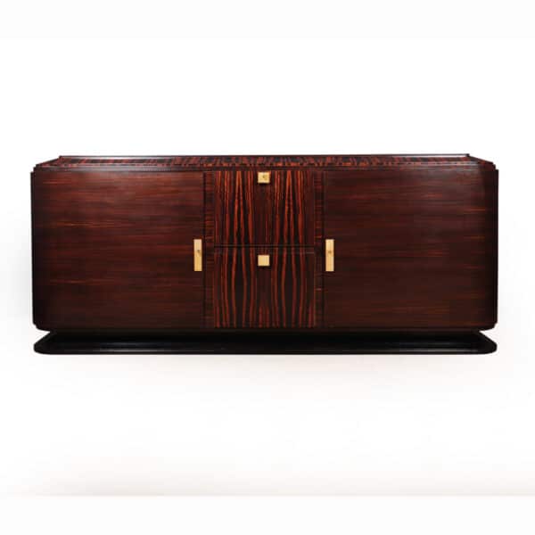 Art Deco Sideboard In Macassar with Shargreen Detail Paris 1925