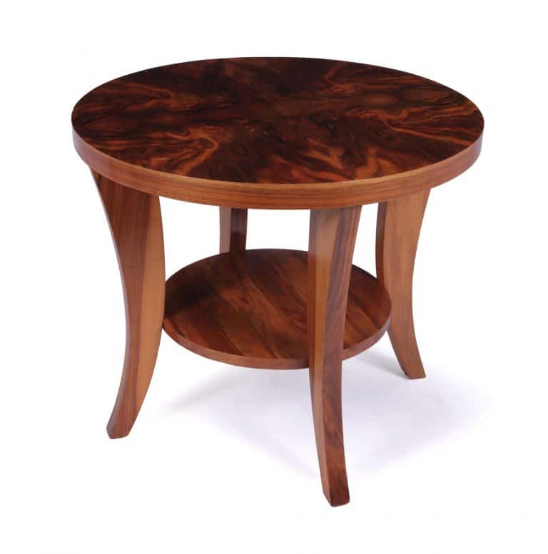 Art Deco Walnut Coffee Table