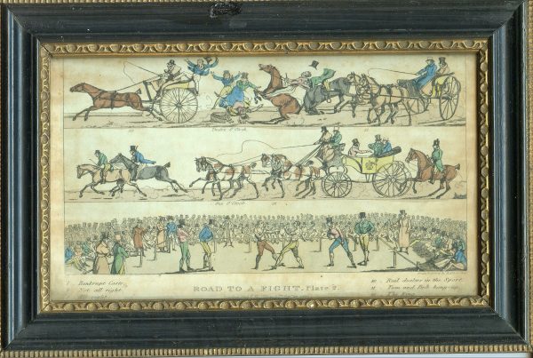 Four Regency Boxing Prints - Image 4