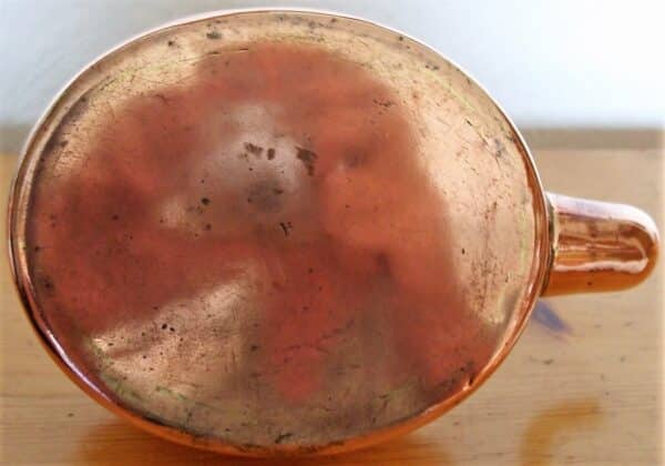 Antique English Victorian Copper Kettle Antique Antique Metals 7