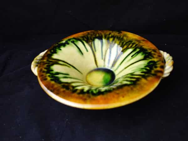 A Vallaurris Pottery Bowl Bowl Antique Ceramics 3