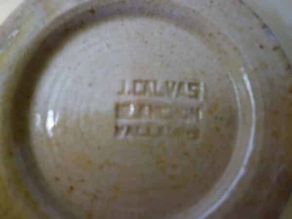 A Vallaurris Pottery Bowl Bowl Antique Ceramics 5