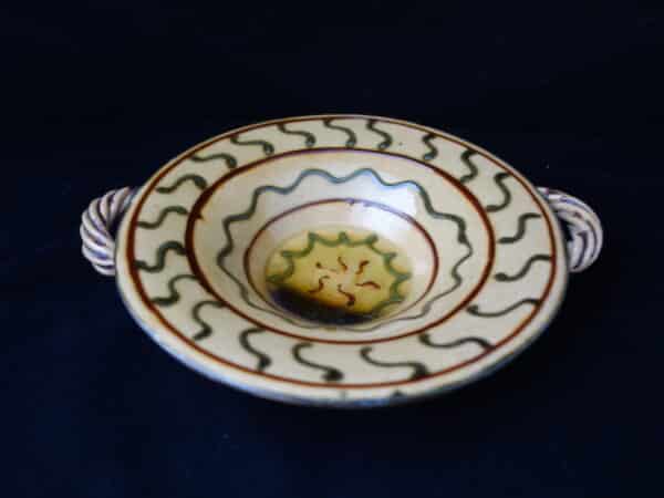 A Stdio Pottery Vallauris Dish Bowl Antique Ceramics 3