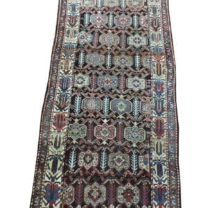 KURDISH LURI 288cm x 100cm Antique Rugs