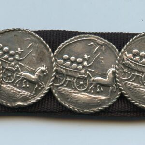 Eight Dutch Silver Buttons antiquesilver Antique Silver