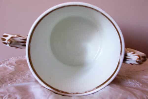 Antique English Victorian Staffordshire Porcelain Loving Cup Antique Antique Ceramics 8