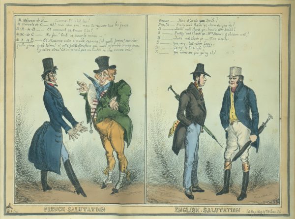French-Salutation, English-Salutation.