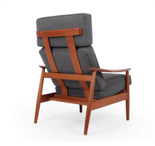Mid Century Teak Armchair FD164 by Arne Vodder for Cado c1960 Antique Chairs 6