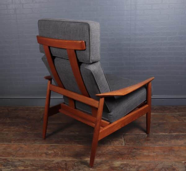 Mid Century Teak Armchair FD164 by Arne Vodder for Cado c1960 Antique Chairs 13