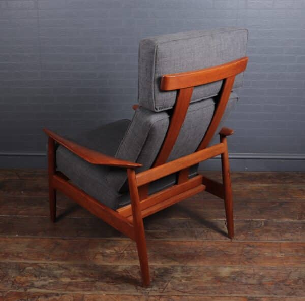 Mid Century Teak Armchair FD164 by Arne Vodder for Cado c1960 Antique Chairs 12