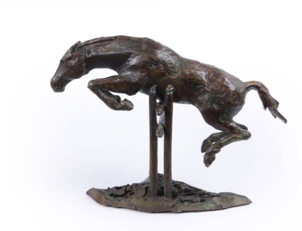 Bronze Study of a Horse Jumping c1950 - Image 13