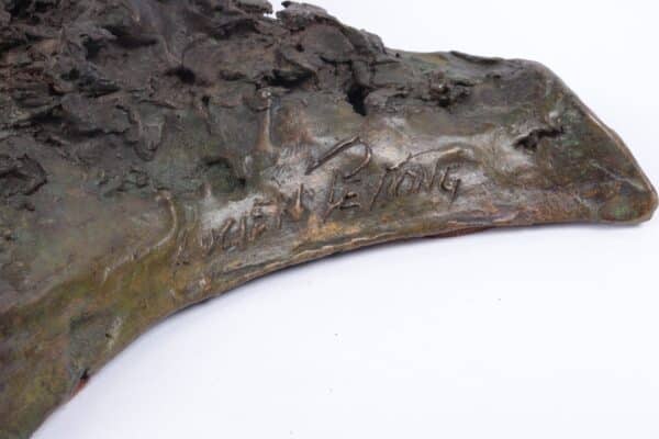 Bronze Study of a Horse Jumping c1950 - Image 8