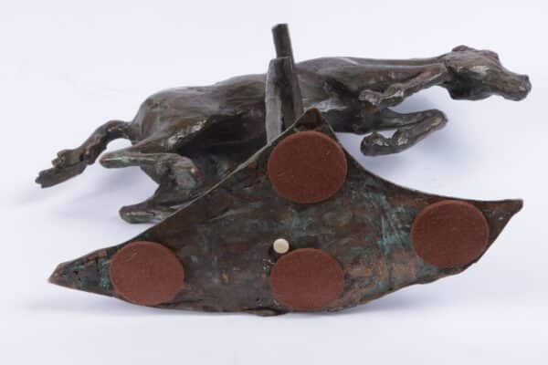 Bronze Study of a Horse Jumping c1950 - Image 5