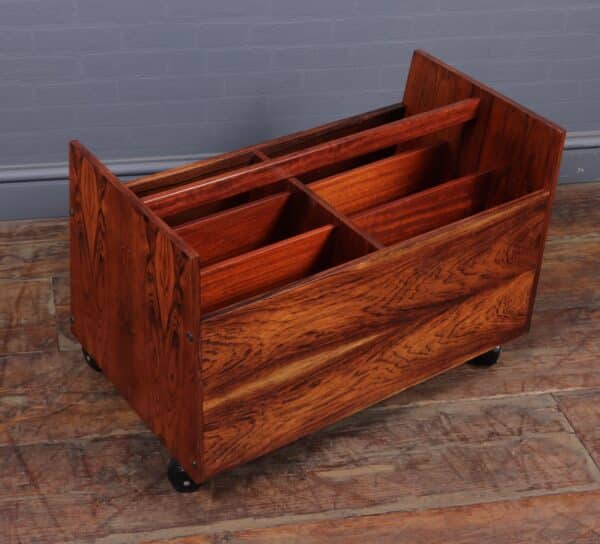 Mid Century Magazine Rack by Rolf Hesland for Bruksbo - Image 10