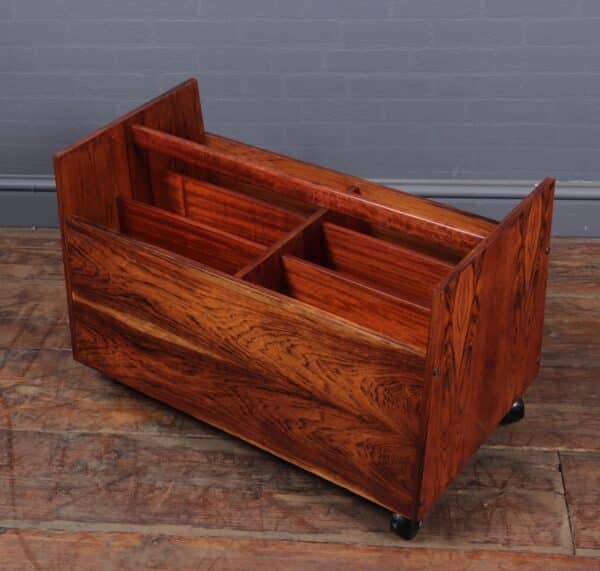 Mid Century Magazine Rack by Rolf Hesland for Bruksbo - Image 8