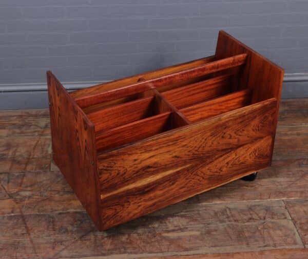 Mid Century Magazine Rack by Rolf Hesland for Bruksbo - Image 7