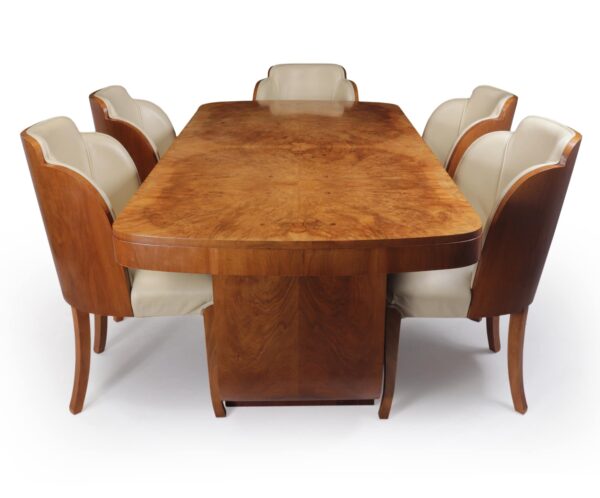 Art Deco Dining Table and Chairs by Epstein - Image 13