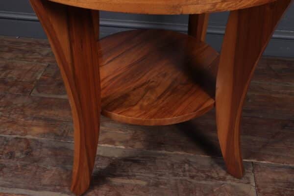 Art Deco Walnut Coffee Table - Image 15