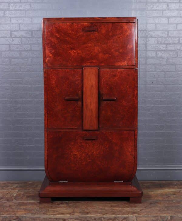 Italian Art Deco Cocktail Cabinet - Image 11