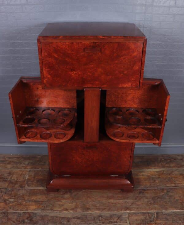 Italian Art Deco Cocktail Cabinet - Image 9
