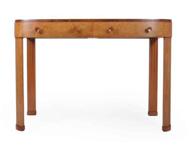 Art Deco Serving Table in Burr Maple c1930 - Image 4