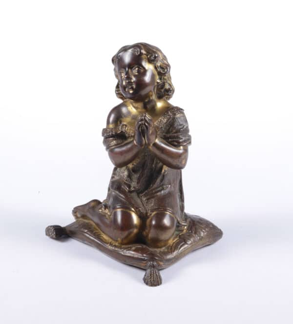 Italian Gilt Bronze Cherub c1860 - Image 6