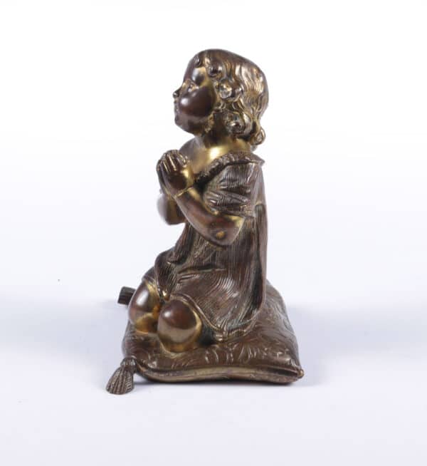 Italian Gilt Bronze Cherub c1860 - Image 5
