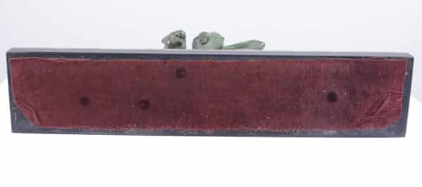 Art Deco Sculpture lady and Panther by Armand Godard c 1930 - Image 12