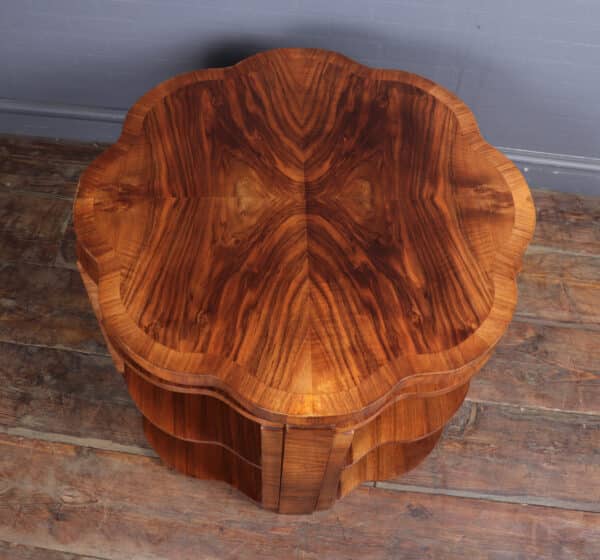 Art Deco Walnut Nest of Tables c1930 - Image 10