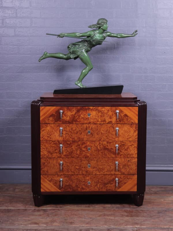 Art Deco Sculpture The Huntress by Emile Joseph Carlier c1920 - Image 10