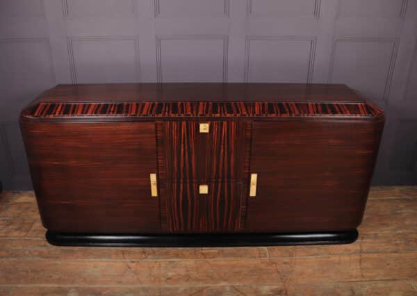 Art Deco Sideboard In Macassar with Shargreen Detail Paris 1925 Antique Sideboards 10