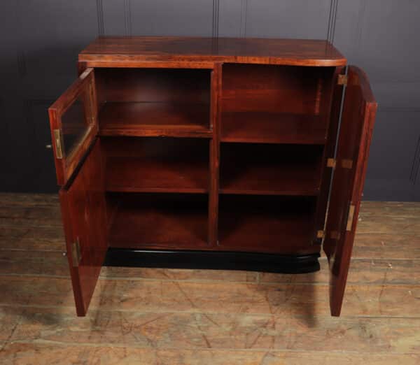 French Art Deco Rosewood Cabinet c1925 - Image 6