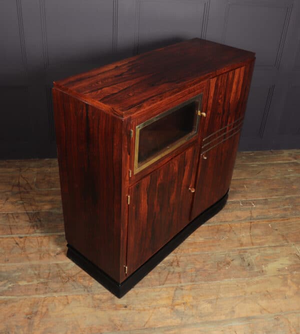 French Art Deco Rosewood Cabinet c1925 - Image 3