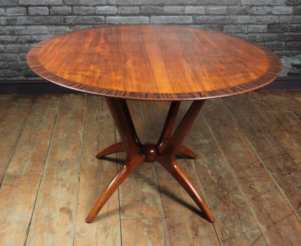 Italian Mid Century Modern Walnut Dining Table c1950’s - Image 3