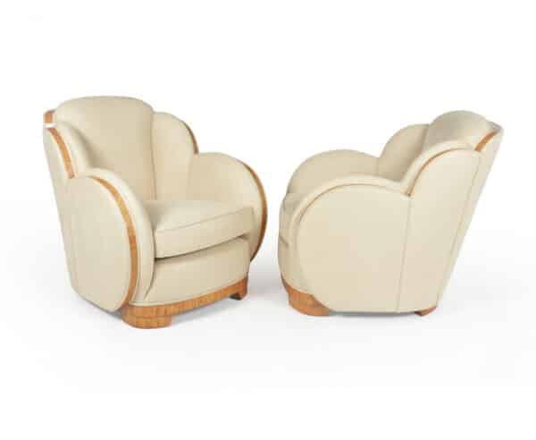 Art Deco Cloud Suite in Sycamore by Epstein c1930 - Image 4