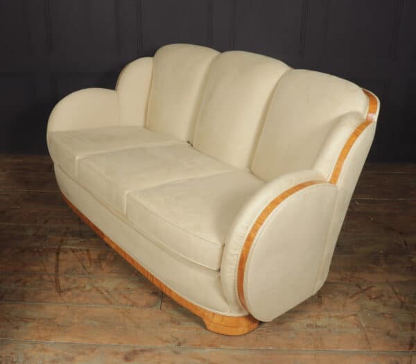 Art Deco Cloud Suite in Sycamore by Epstein c1930 - Image 7
