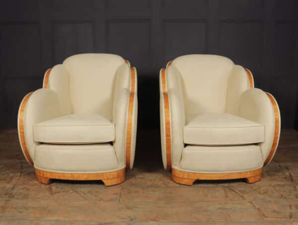 Art Deco Cloud Suite in Sycamore by Epstein c1930 - Image 9