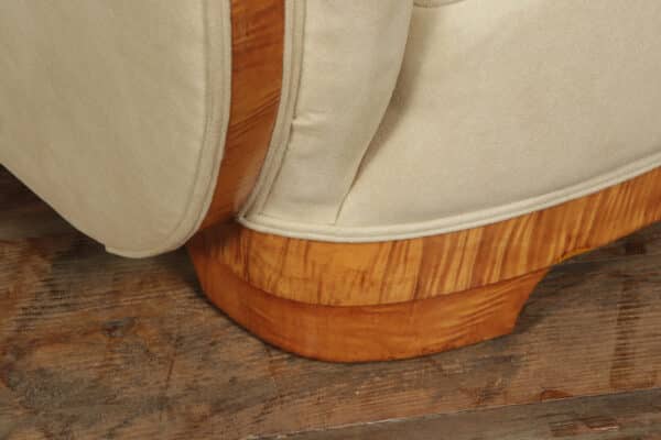 Art Deco Cloud Suite in Sycamore by Epstein c1930 - Image 13
