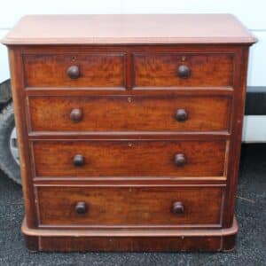 1900’s Large Mahogany Round Corner Chest Drawers Antique Antique Chest Of Drawers