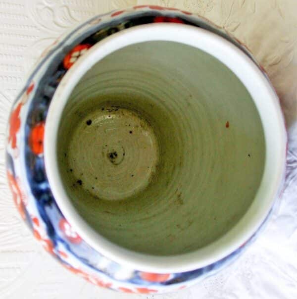 Antique Japanese Meiji Period Imari Vase Antique Antique Ceramics 8