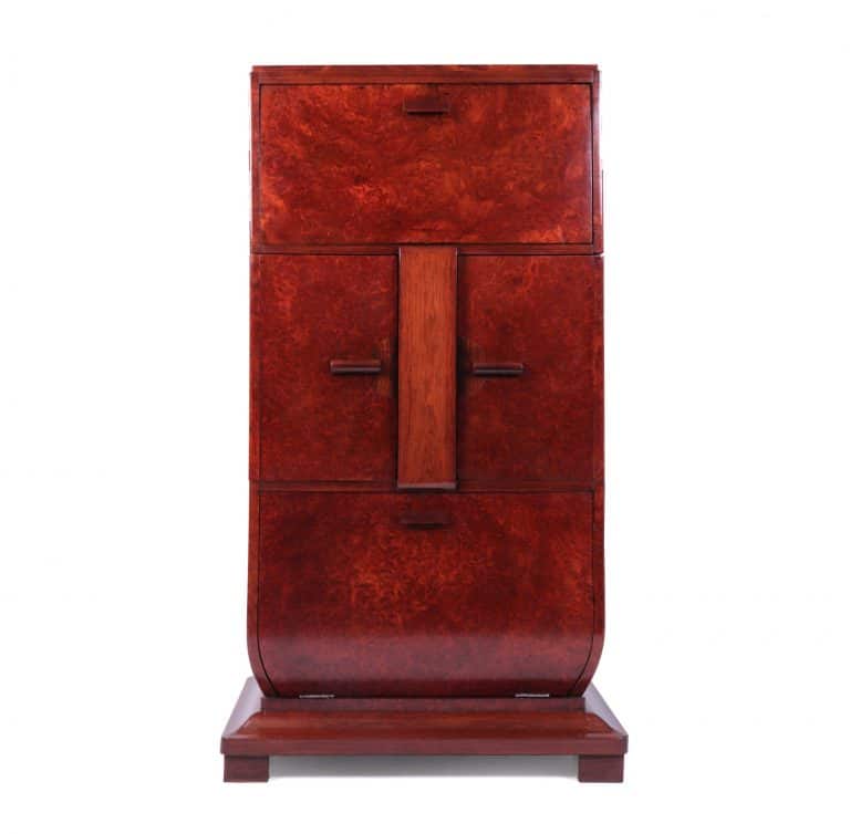 Italian Art Deco Cocktail Cabinet Antique Cabinets Italian Art Deco Cocktail Cabinet