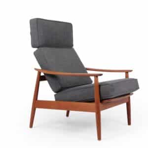 Mid Century Teak Armchair FD164 by Arne Vodder for Cado c1960 Antique Chairs