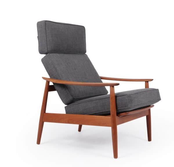 Mid Century Teak Armchair FD164 by Arne Vodder for Cado c1960 Antique Chairs 3