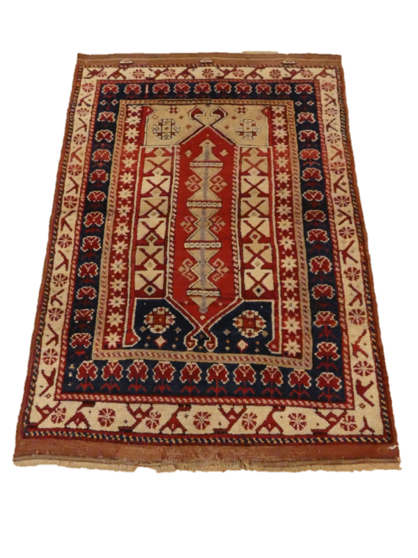 BERGAMA 130cm x 88cm Antique Rugs 3