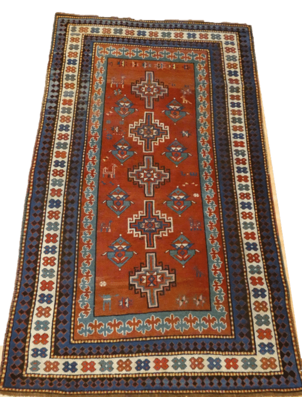 KARABAGH 203cm x 123cm Antique Antique Rugs 3