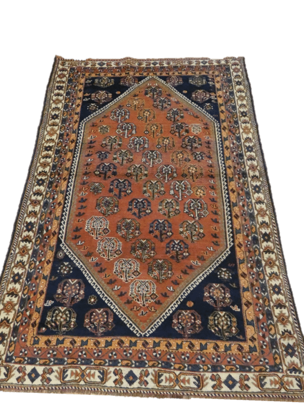 SHIRAZ 250cm x 156cm Antique Antique Rugs 3