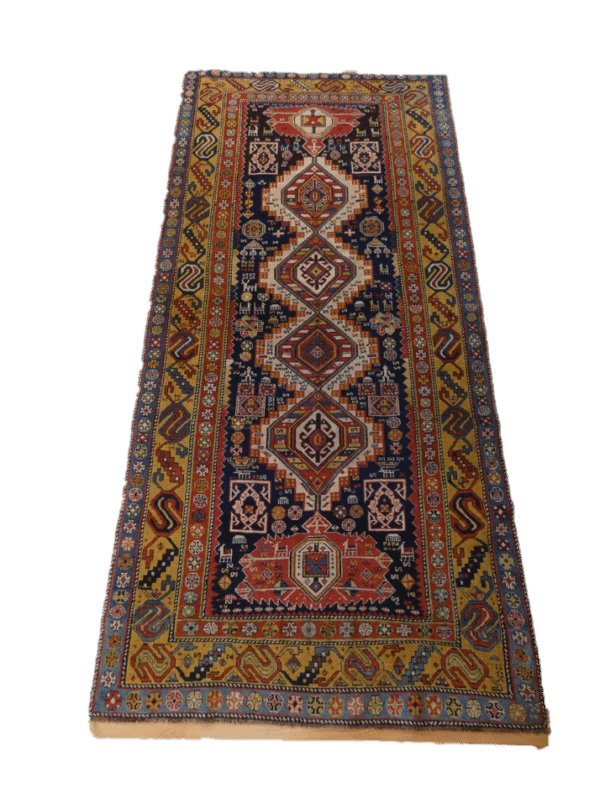 SHIRVAN 260cm x 128cm Antique Antique Rugs 3